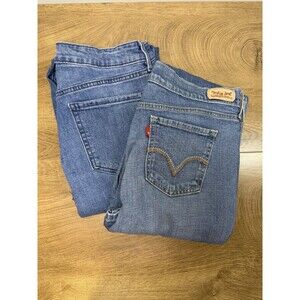 2 Pc Jeans Lot Levi’s 515 Bootcut / Old Navy High Rise Wow Loose Women’s Sz 10